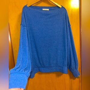 Free People Oversized Off-the-shoulder Sweater